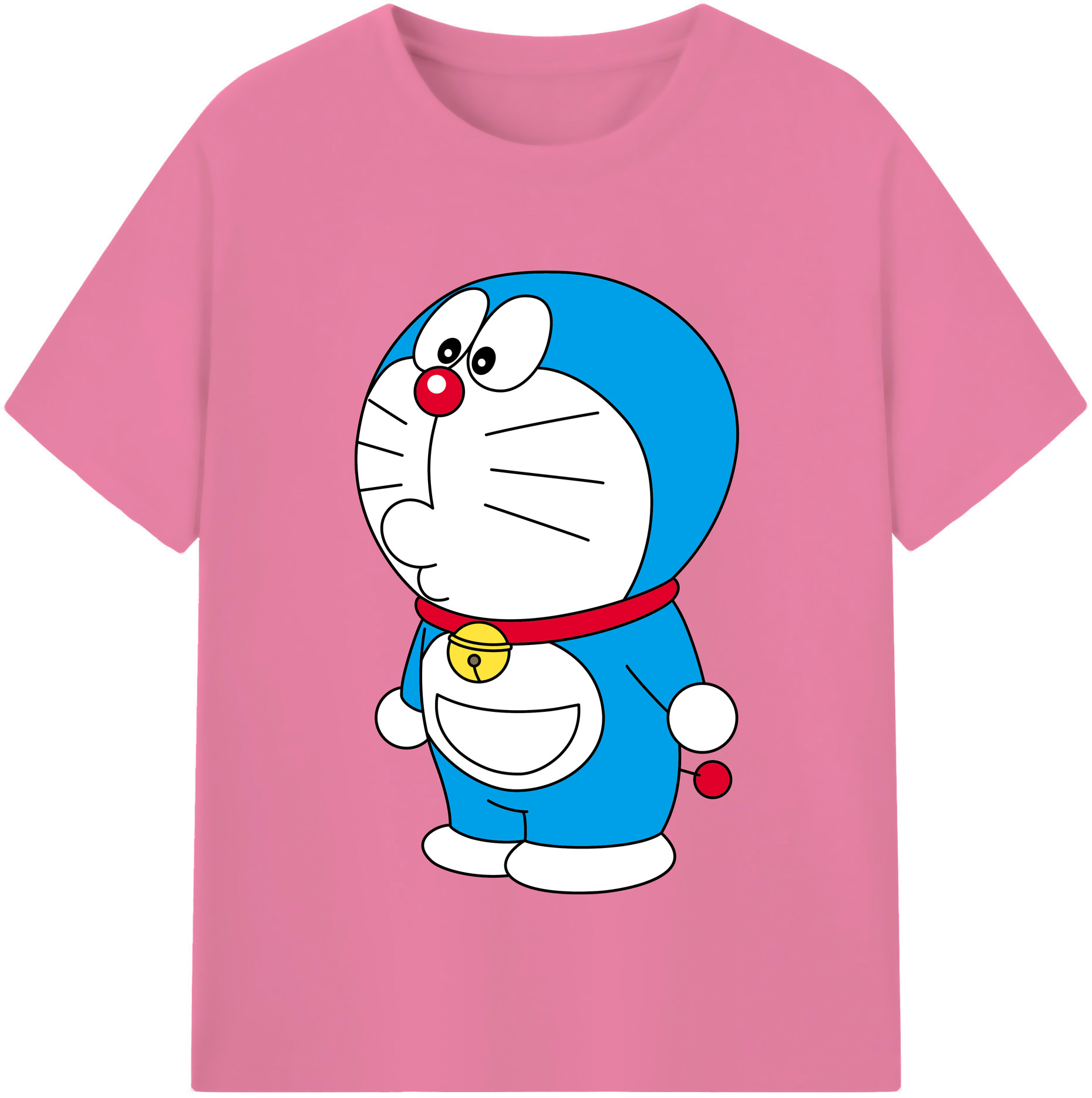 （画像用） ドラえもん Doraemon 綿100％半袖Tシャツ（フロントプリント）